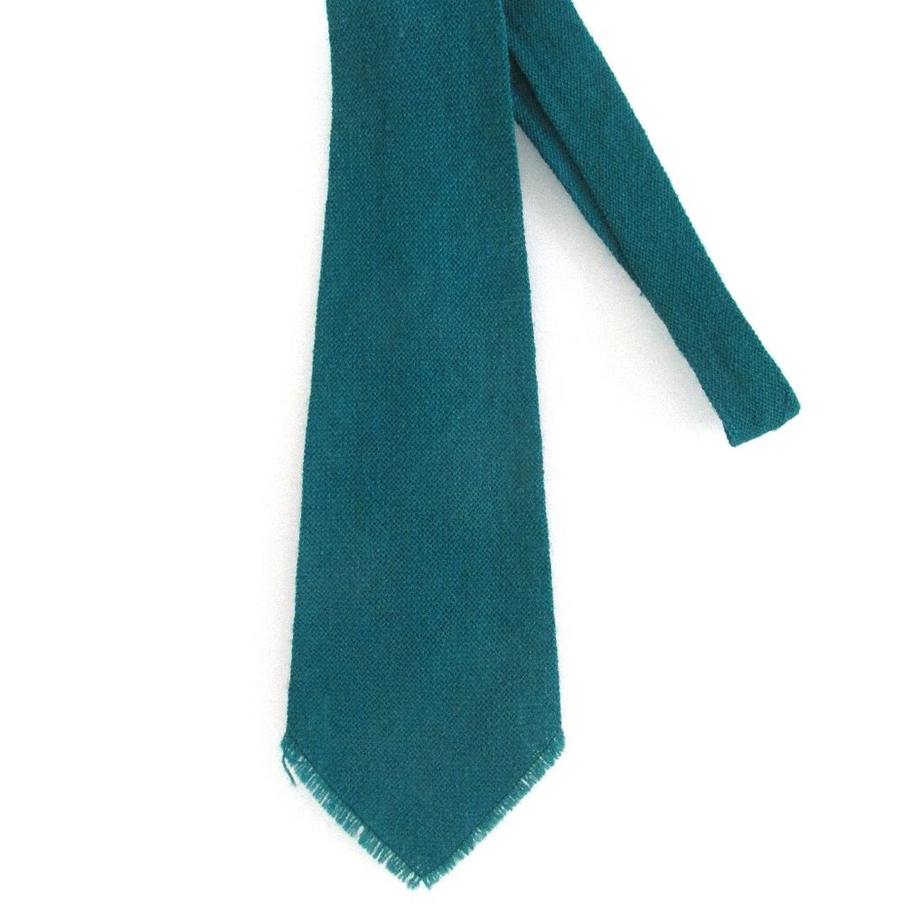 American Indian Vintage Hand-Woven Wool Fringed Tie